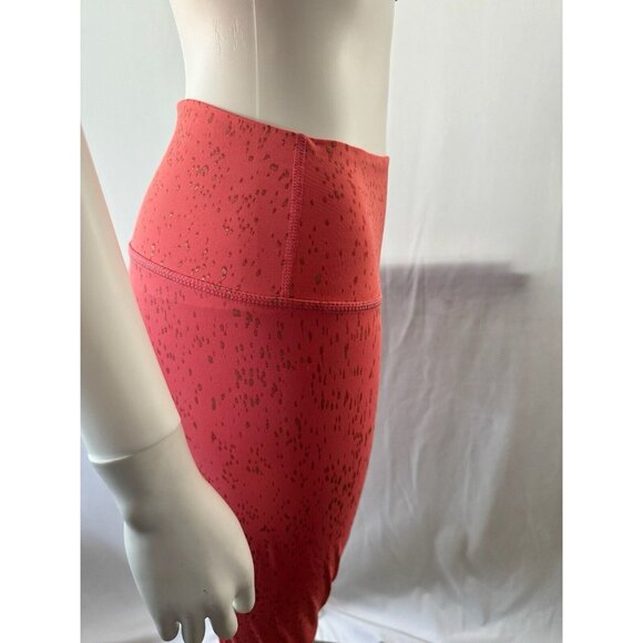 BuffBunny Collection Solid Color Leggings Orange High Elasticity Yoga Suit Set L - Picture 6 of 13